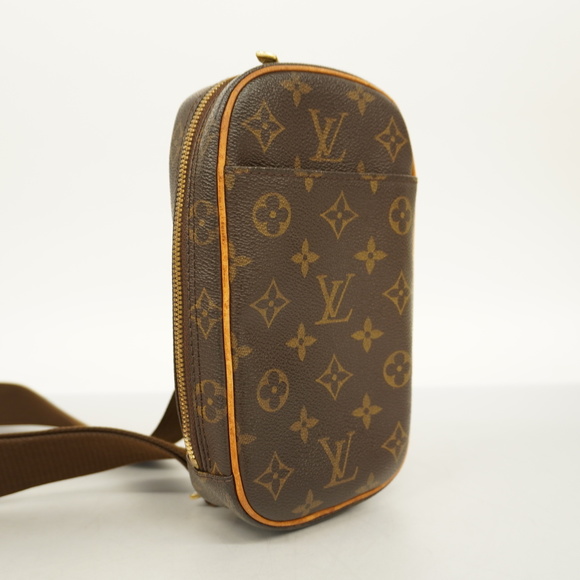 Louis Vuitton Monogram Pochette Gange Body Bag - Picture 2 of 11